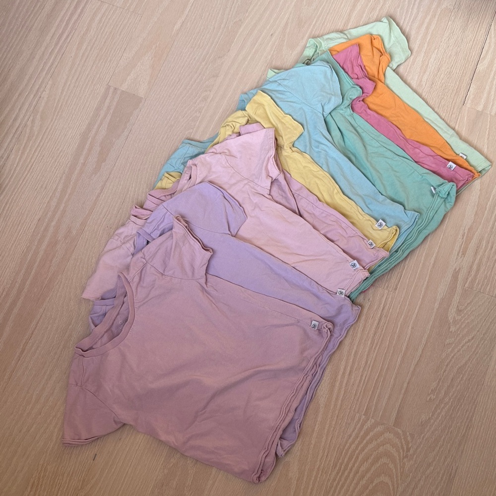 Ten pack honest Tees organic cotton